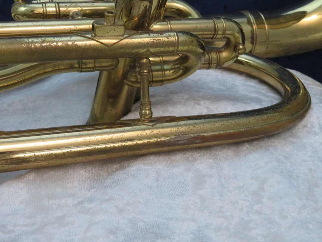 Cleveland 3 Valve Eb Bell Front Alto Horn 1960's Serial #107721