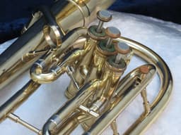 Olds Ambassador 3 Valve F Bell Front Alto Horn 1960's Serial #450846 Olds Ambassador 3 Valve F Bell Front Alto Horn 1960's Serial #450846