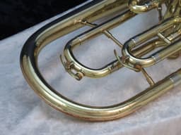 Olds Ambassador 3 Valve F Bell Front Alto Horn 1960's Serial #450846 Olds Ambassador 3 Valve F Bell Front Alto Horn 1960's Serial #450846