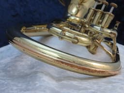 Olds Ambassador 3 Valve F Bell Front Alto Horn 1960's Serial #450846 Olds Ambassador 3 Valve F Bell Front Alto Horn 1960's Serial #450846