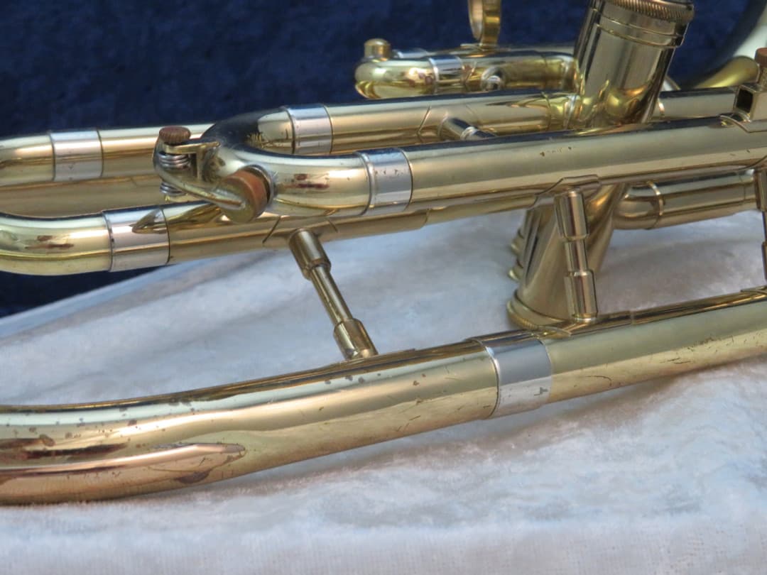 Olds Ambassador 3 Valve F Bell Front Alto Horn 1960's Serial #450846