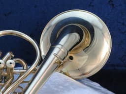 Olds Ambassador 3 Valve F Bell Front Alto Horn 1960's Serial #450846 Olds Ambassador 3 Valve F Bell Front Alto Horn 1960's Serial #450846
