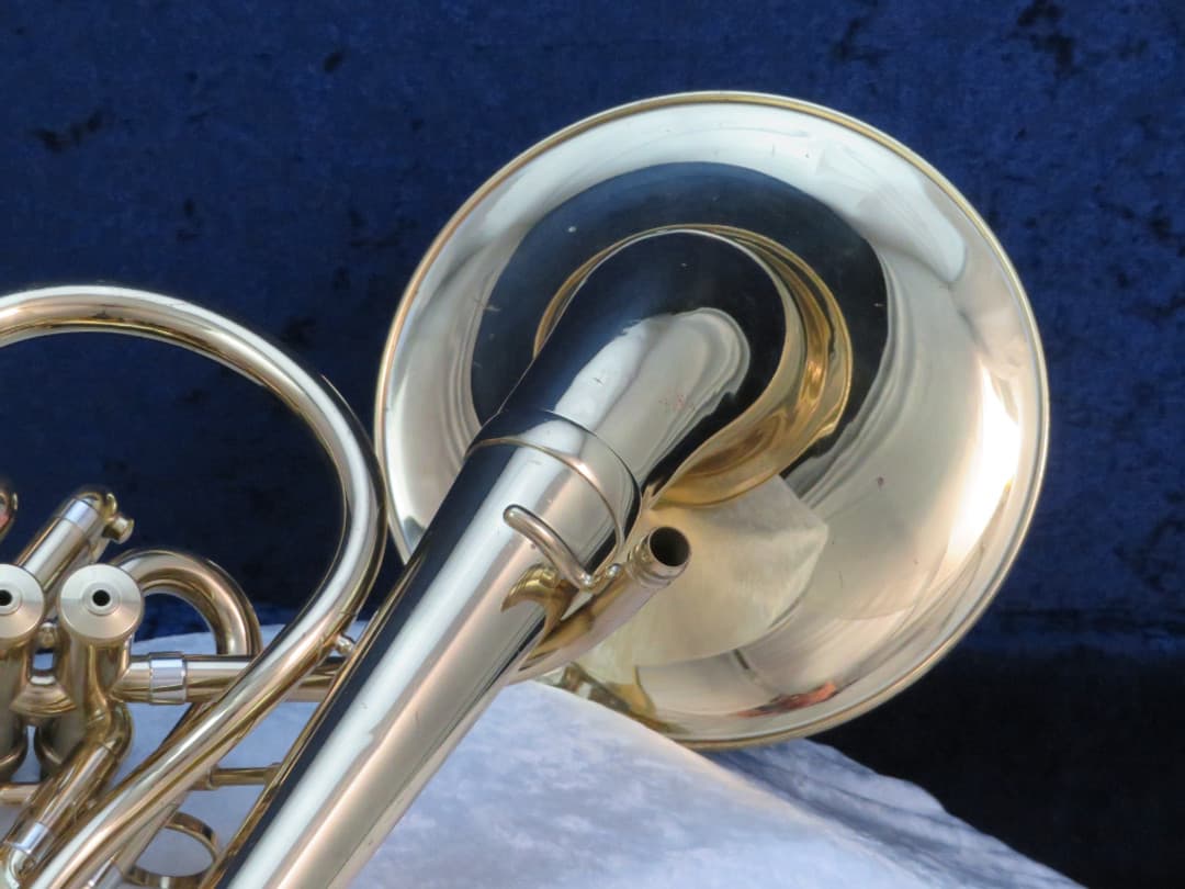 Olds Ambassador 3 Valve F Bell Front Alto Horn 1960's Serial #450846