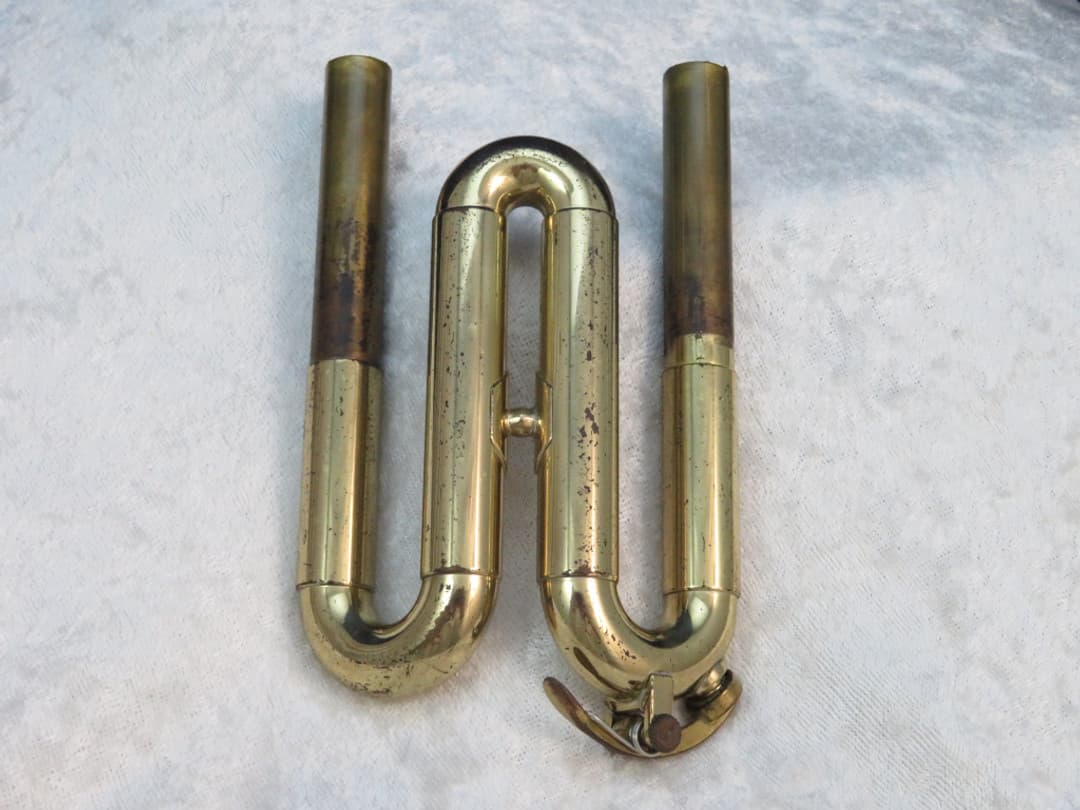 Olds Ambassador 3 Valve F Bell Front Alto Horn 1960's Serial #450846