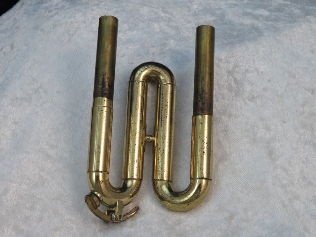 Olds Ambassador 3 Valve F Bell Front Alto Horn 1960's Serial #450846