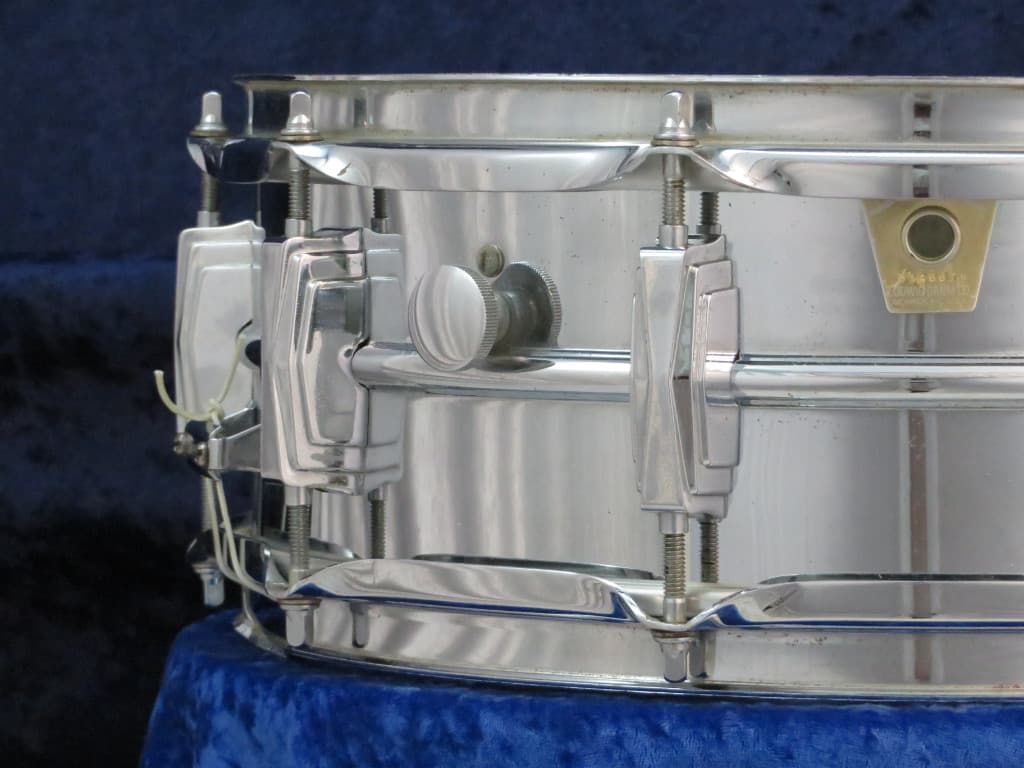 Ludwig Supraphonic 5 x 14 Chrome Snare Drum Serial #3146678