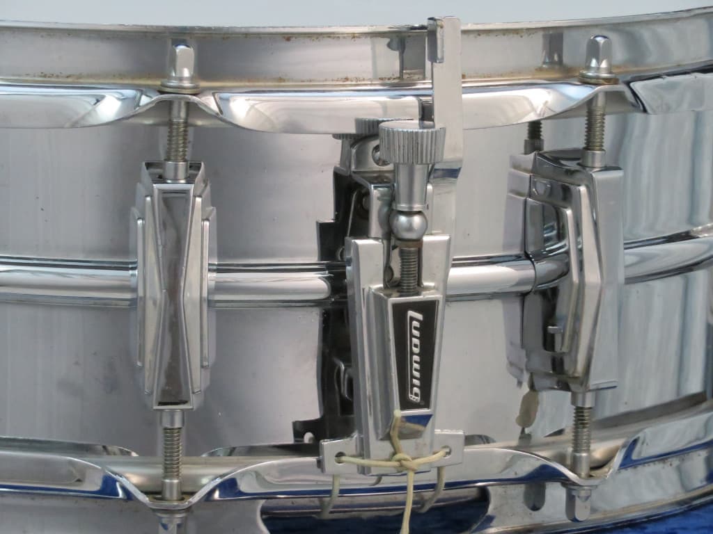 Ludwig Supraphonic 5 x 14 Chrome Snare Drum Serial #3146678