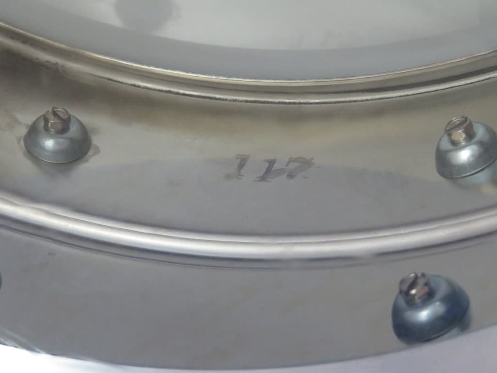 Ludwig Supraphonic 5 x 14 Chrome Snare Drum Serial #3146678