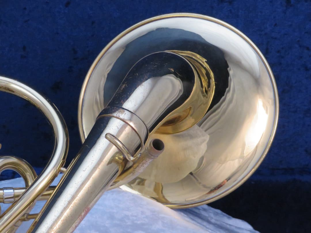 Olds Ambassador 3 Valve F Bell Front Alto Horn 1960's Serial #339647