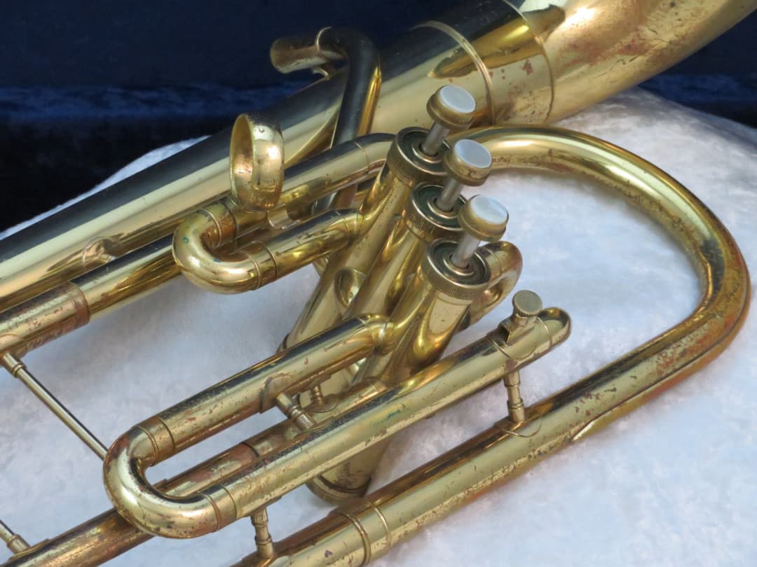 Holton Collegiate 3 Valve F Bell Front Alto Horn 1964 Serial #377522