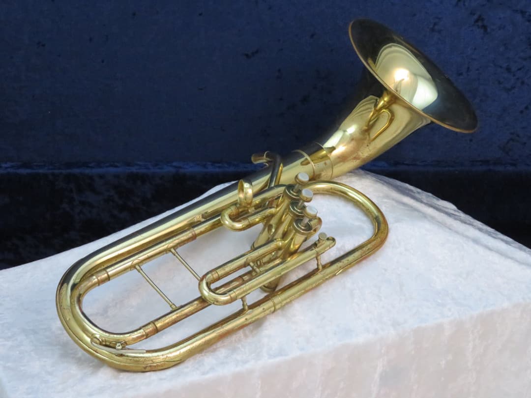 Holton Collegiate 3 Valve F Bell Front Alto Horn 1964 Serial #377522