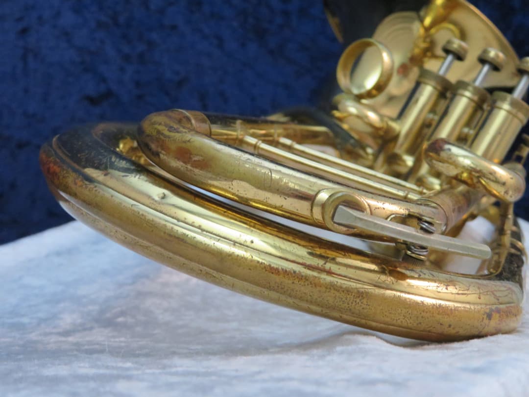 Holton Collegiate 3 Valve F Bell Front Alto Horn 1964 Serial #377522