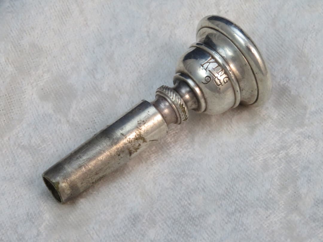 King 3 Valve F Bell Front Alto Horn 1960's Serial #411794