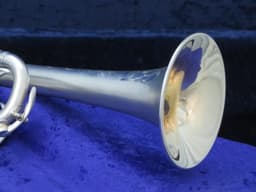 Unmarked Silver Trumpet Serial #5940 Unmarked Silver Trumpet Serial #5940