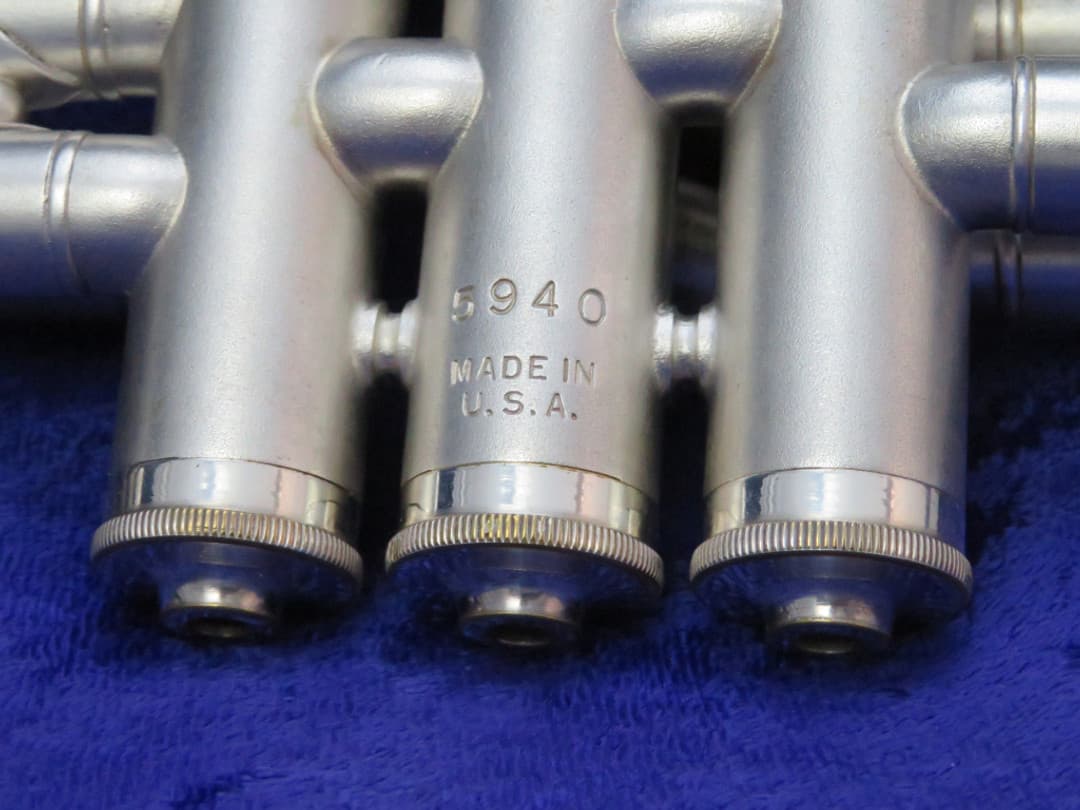 Unmarked Silver Trumpet Serial #5940