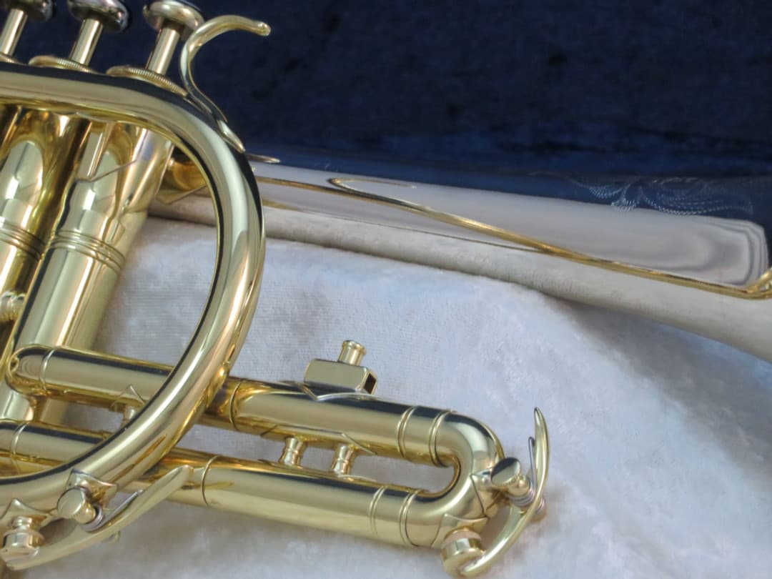King Super 20 Silversonic Two Tone Cornet 1960 Serial #370431
