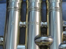 King Super 20 Silversonic Two Tone Cornet 1960 Serial #370431 King Super 20 Silversonic Two Tone Cornet 1960 Serial #370431