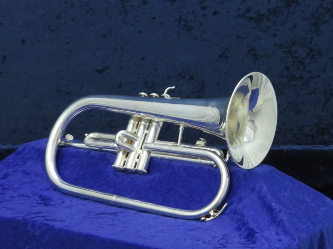 Yamaha YFH2310S Silver 3 Valve Flugelhorn Serial #002322A Yamaha YFH2310S Silver 3 Valve Flugelhorn Serial #002322A