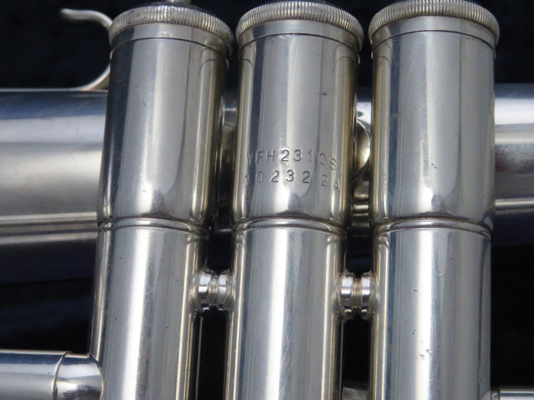 Yamaha YFH2310S Silver 3 Valve Flugelhorn Serial #002322A