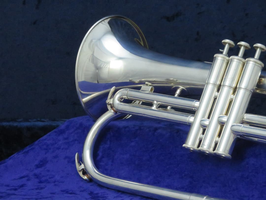 Yamaha YFH2310S Silver 3 Valve Flugelhorn Serial #002322A