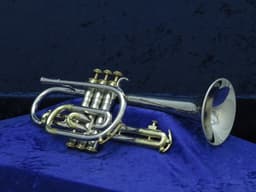King Tempo Two Tone Cornet 1960's Serial #445866 King Tempo Two Tone Cornet 1960's Serial #445866