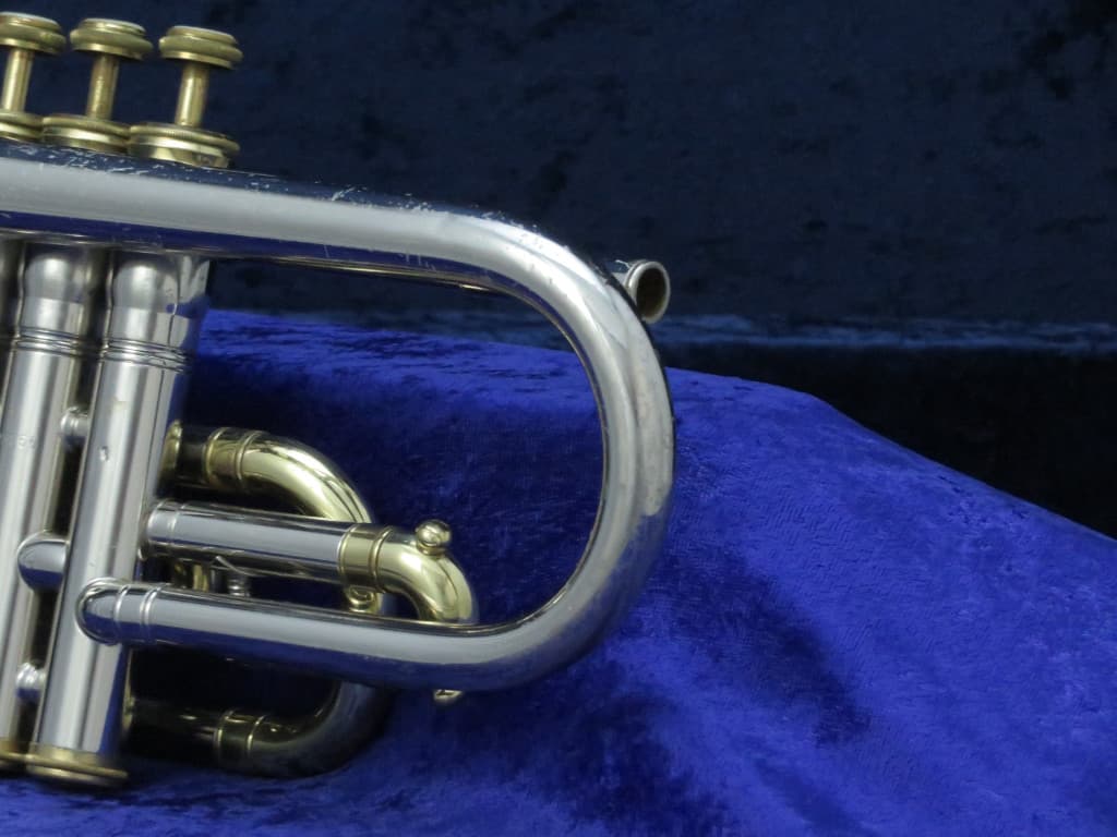 King Tempo Two Tone Cornet 1960's Serial #445866