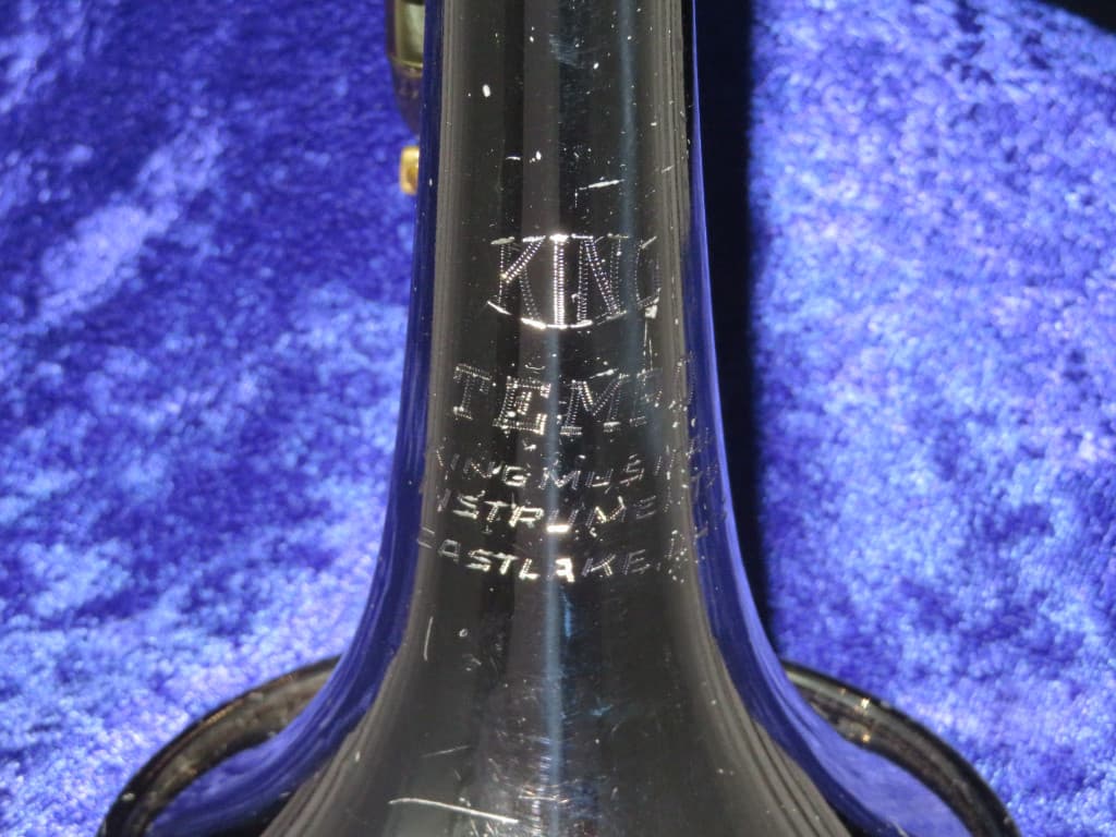 King Tempo Two Tone Cornet 1960's Serial #445866