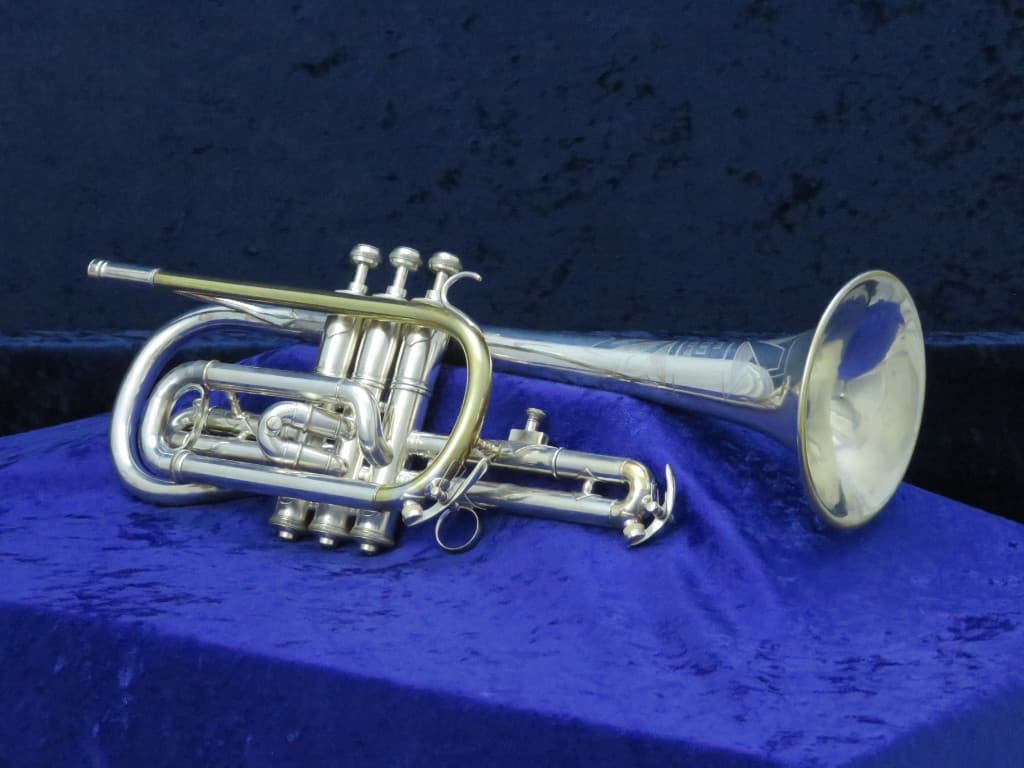 Blessing Junior Shepherd’s Crook Two Tone Cornet 1961 Serial #9431