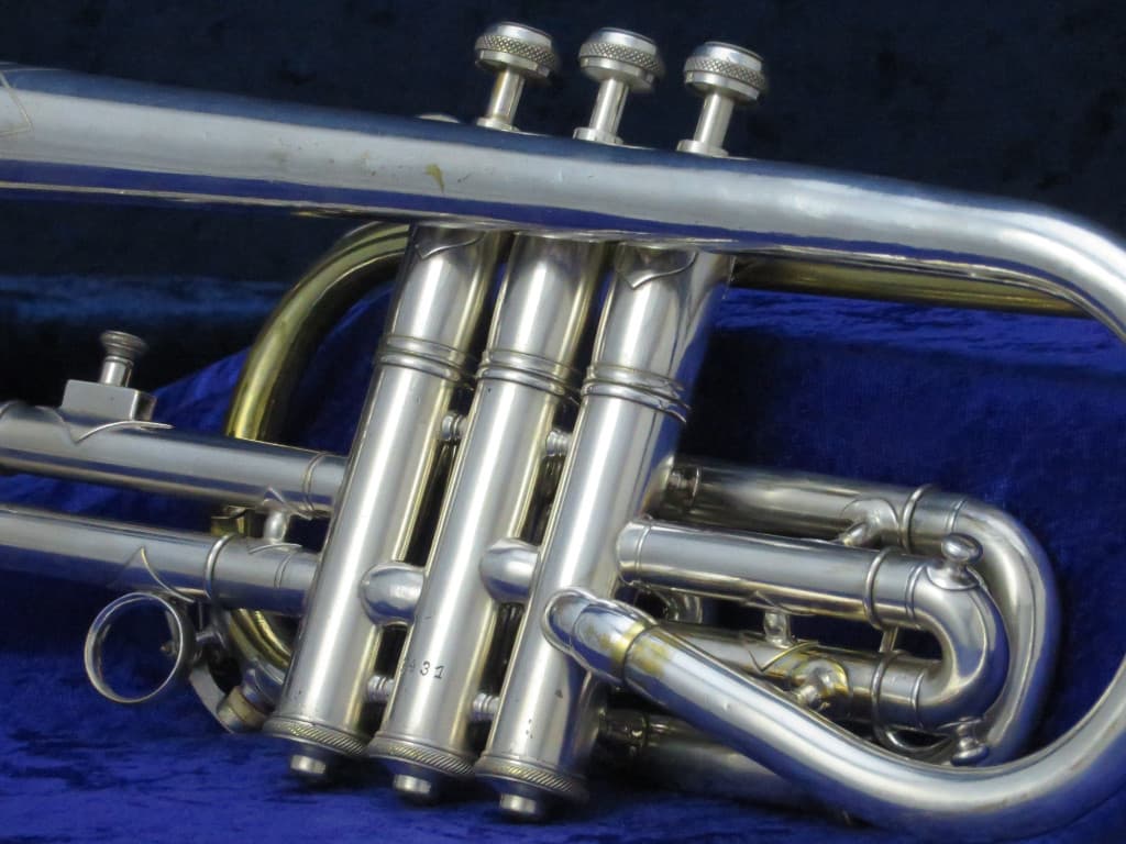 Blessing Junior Shepherd’s Crook Two Tone Cornet 1961 Serial #9431