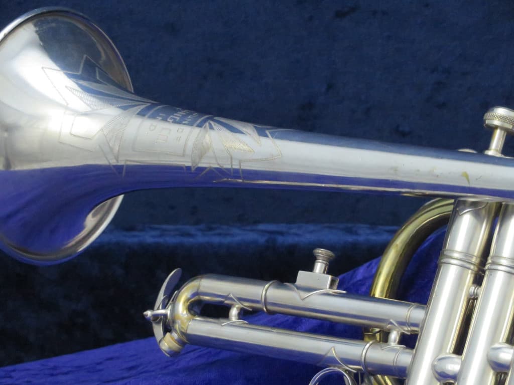 Blessing Junior Shepherd’s Crook Two Tone Cornet 1961 Serial #9431