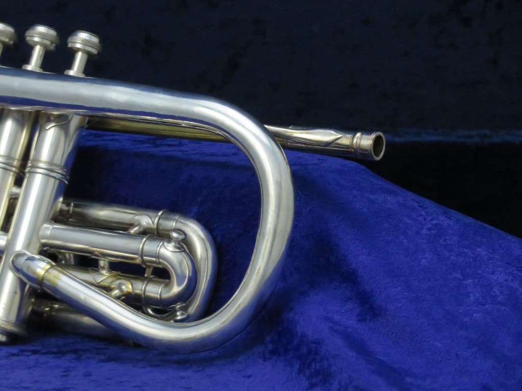 Blessing Junior Shepherd’s Crook Two Tone Cornet 1961 Serial #9431