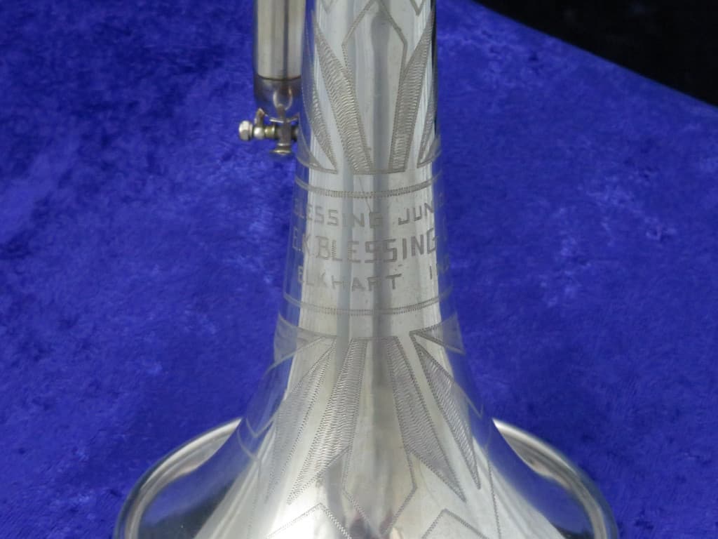 Blessing Junior Shepherd’s Crook Two Tone Cornet 1961 Serial #9431