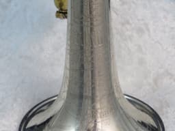 King Super 20 Silversonic Two Tone Cornet 1960's Serial #440419 King Super 20 Silversonic Two Tone Cornet 1960's Serial #440419