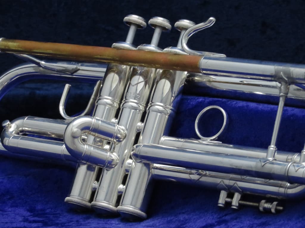 Bach Stradivarius Model 72 Silver Trumpet 1990's Serial #396152