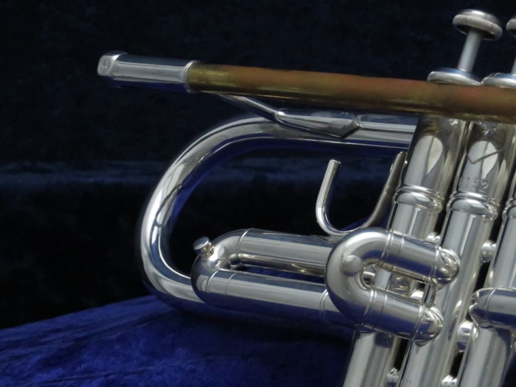 Bach Stradivarius Model 72 Silver Trumpet 1990's Serial #396152