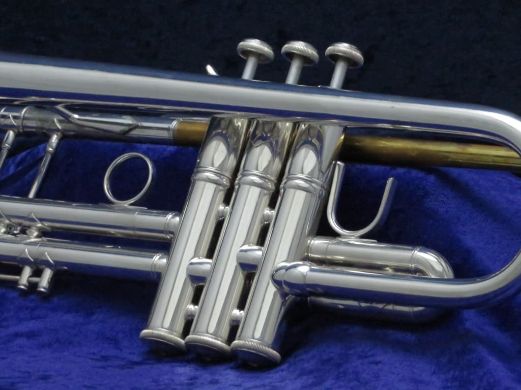 Bach Stradivarius Model 72 Silver Trumpet 1990's Serial #396152