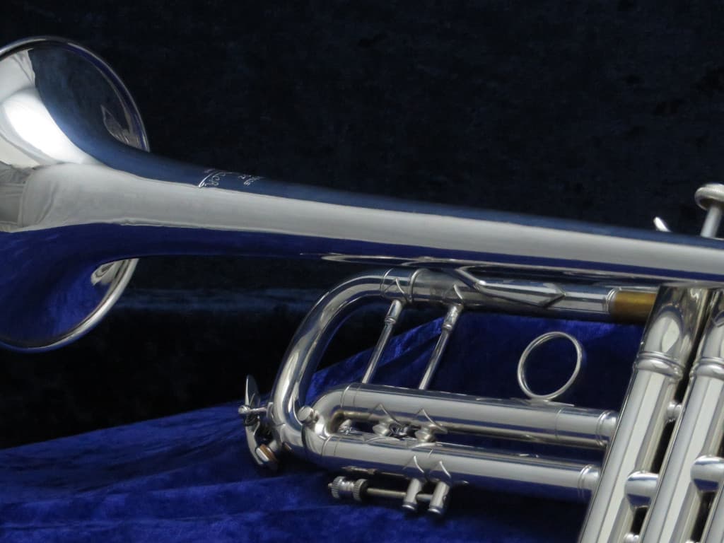 Bach Stradivarius Model 72 Silver Trumpet 1990's Serial #396152