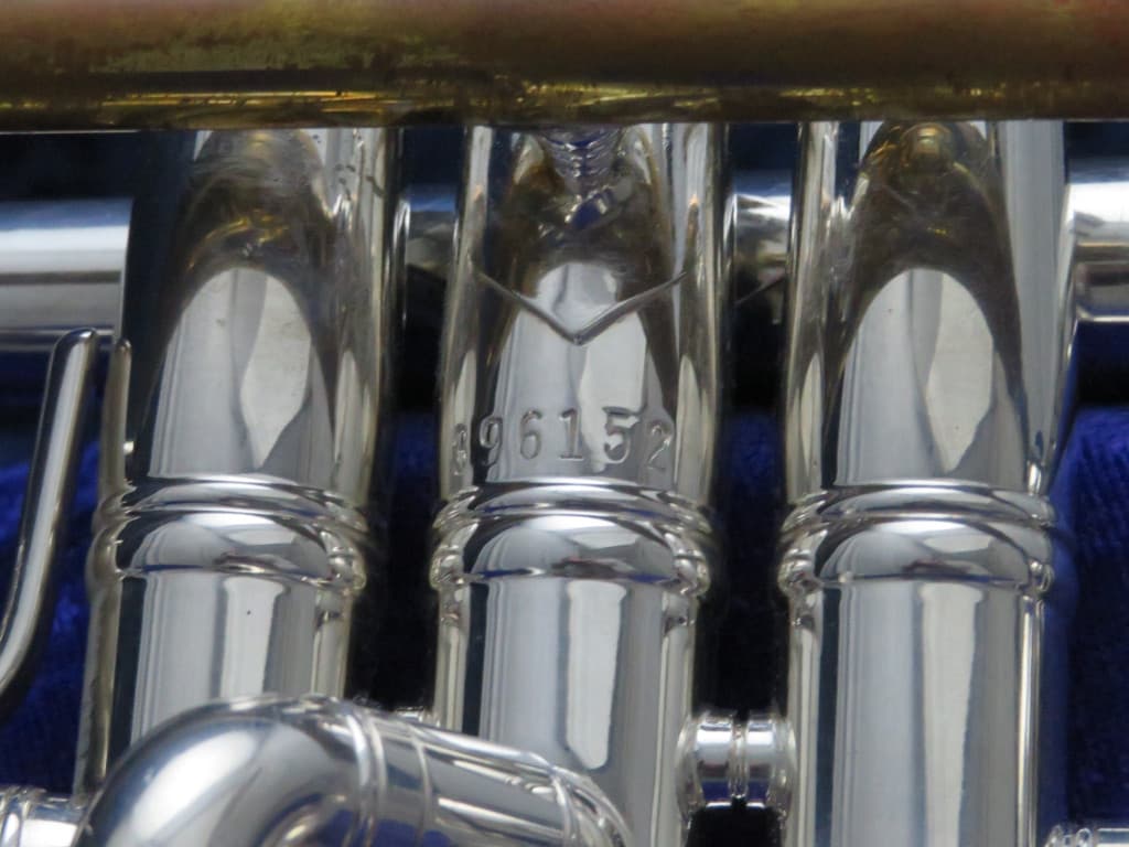 Bach Stradivarius Model 72 Silver Trumpet 1990's Serial #396152