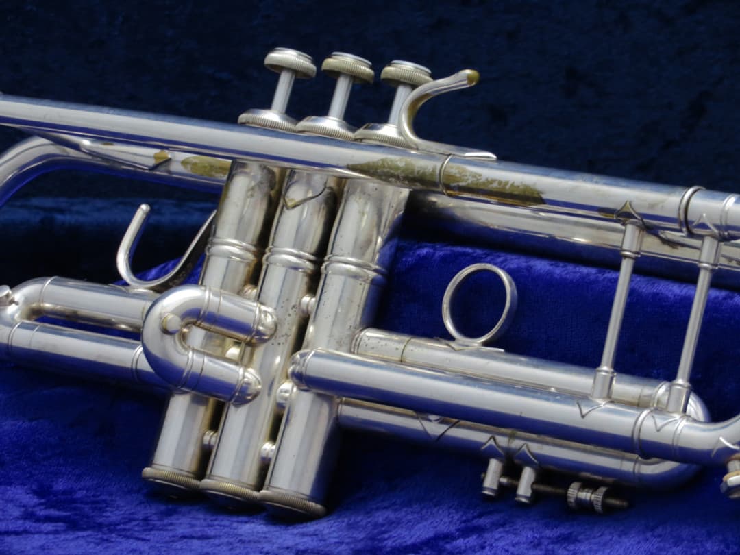 Bach Stradivarius Model 43 Silver Trumpet 1970's Serial #668555