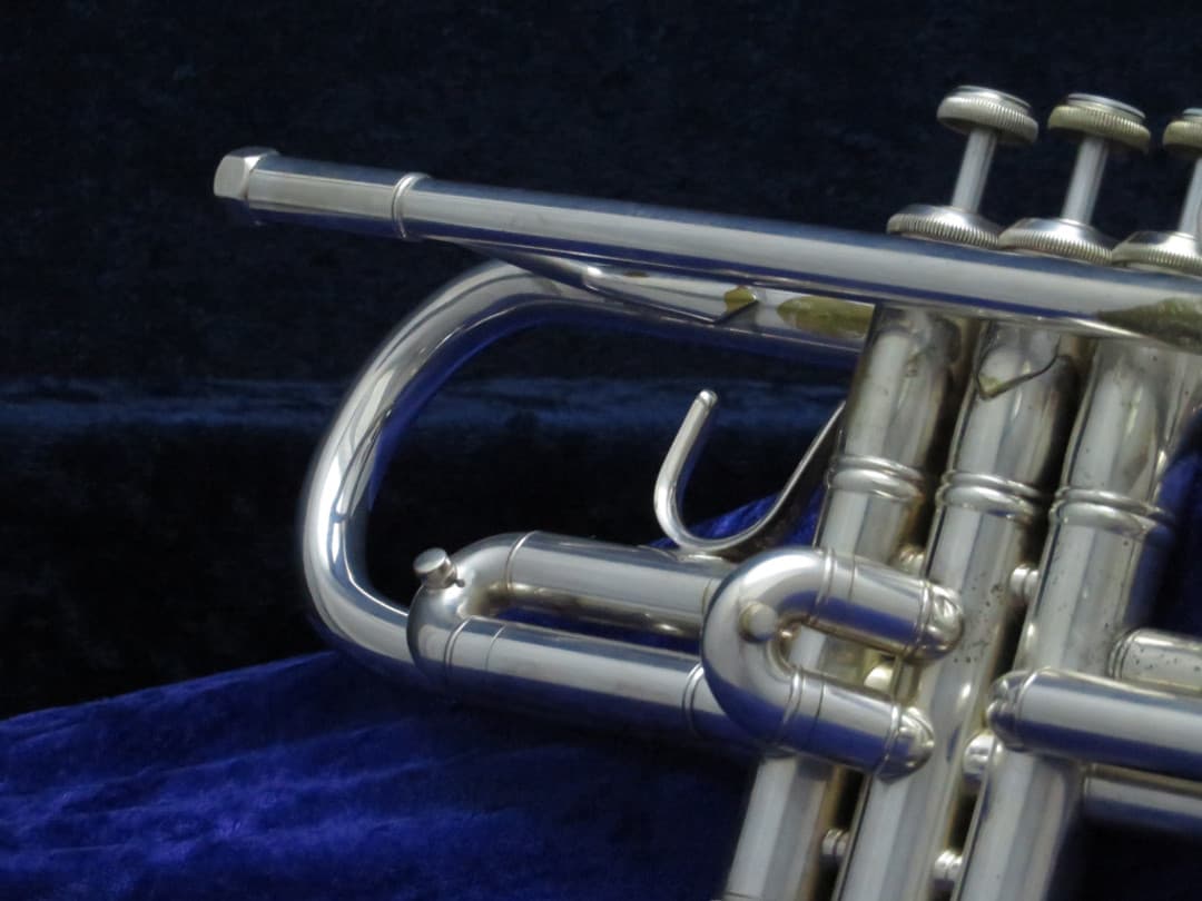 Bach Stradivarius Model 43 Silver Trumpet 1970's Serial #668555
