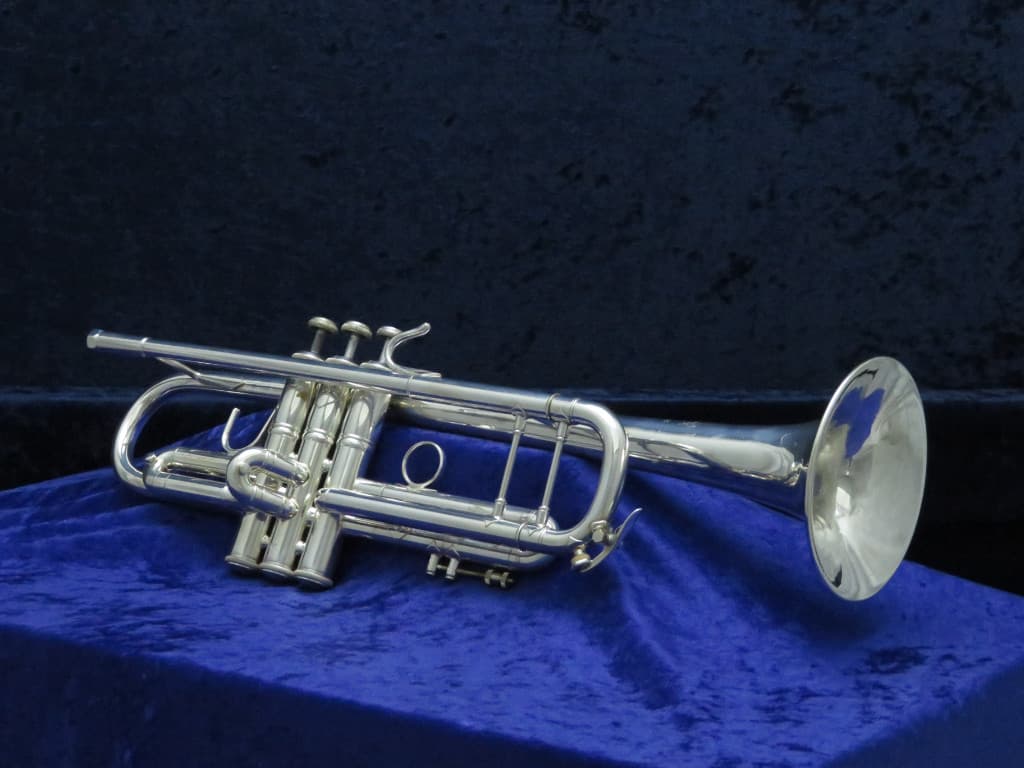 Bach Stradivarius Model 72 Silver Trumpet 1990's Serial #409633