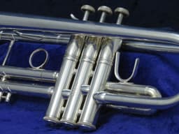 Bach Stradivarius Model 72 Silver Trumpet 1990's Serial #409633 Bach Stradivarius Model 72 Silver Trumpet 1990's Serial #409633