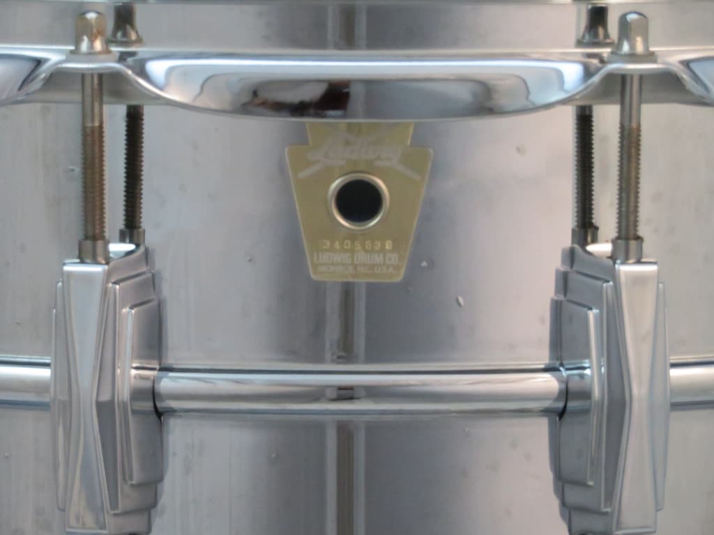 Ludwig Supraphonic 6.5 x 14 Chrome Snare Drum Serial #3405839