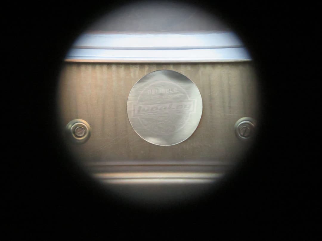 Ludwig Supraphonic 6.5 x 14 Chrome Lud-A-Loy Anti-Galvanic Snare Drum Serial #3136377