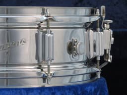 Rogers Powertone 5 x 14 Chrome Over Brass Snare Drum 1960's Serial #18177 Rogers Powertone 5 x 14 Chrome Over Brass Snare Drum 1960's Serial #18177