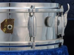 Gretsch 5 x 14 Chrome Over Brass Snare Drum 1970's Serial #isi2008 Gretsch 5 x 14 Chrome Over Brass Snare Drum 1970's Serial #isi2008