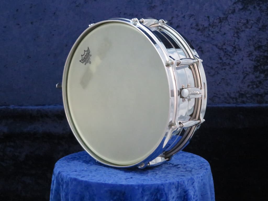 Gretsch 5 x 14 Chrome Over Brass Snare Drum 1970's Serial #isi2008