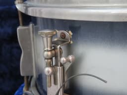 Ludwig 5.5 x 14 Blue and Silver Duco Snare Drum 1960's Serial #isi10555 Ludwig 5.5 x 14 Blue and Silver Duco Snare Drum 1960's Serial #isi10555