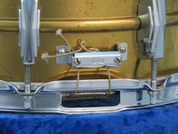 Ludwig Supraphonic 5 x 14 Brass Snare Drum 1960's Serial #isi10919 Ludwig Supraphonic 5 x 14 Brass Snare Drum 1960's Serial #isi10919