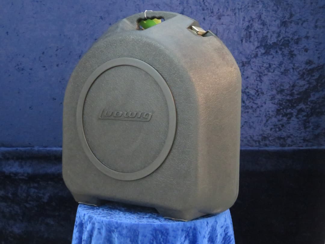 Ludwig Supraphonic 5 x 14 Brass Snare Drum 1960's Serial #isi10919